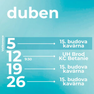 Dubnové bohoslužby